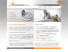 Tablet Screenshot of netscapades.com